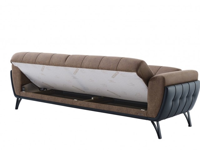 Pietro Koltuk Takımı Kahve -Siyah