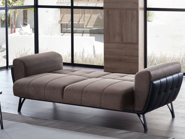 Pietro Koltuk Takımı Siyah-Kahve