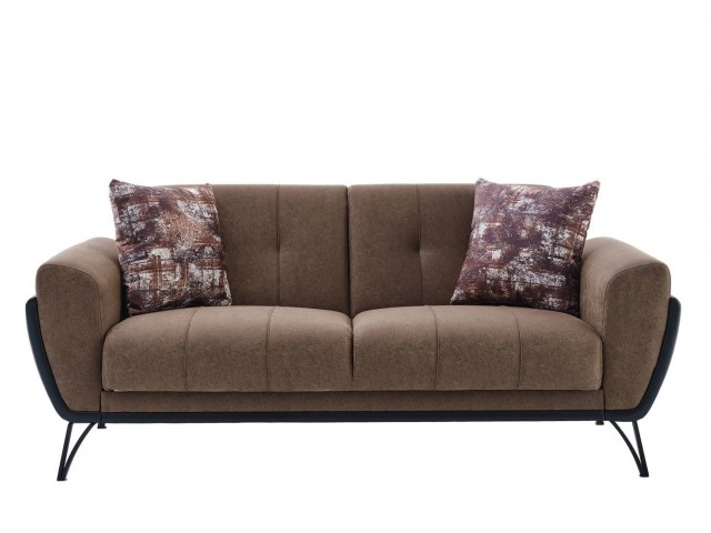 Pietro Koltuk Takımı Siyah-Kahve