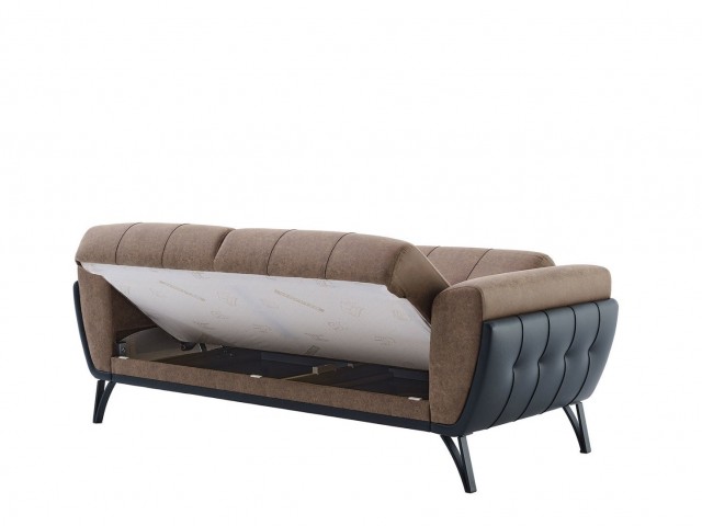 Pietro Koltuk Takımı Siyah-Kahve