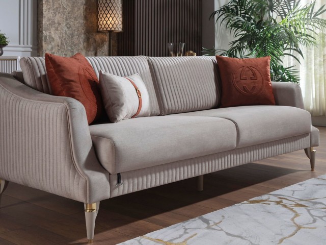 Sanvito Koltuk Takımı Krem-Kiremit