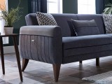 Cozy S Oturma Grubu Gri-Lacivert