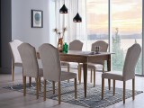 Marsilya Alternatif Açılır Yemek Masası Ceviz