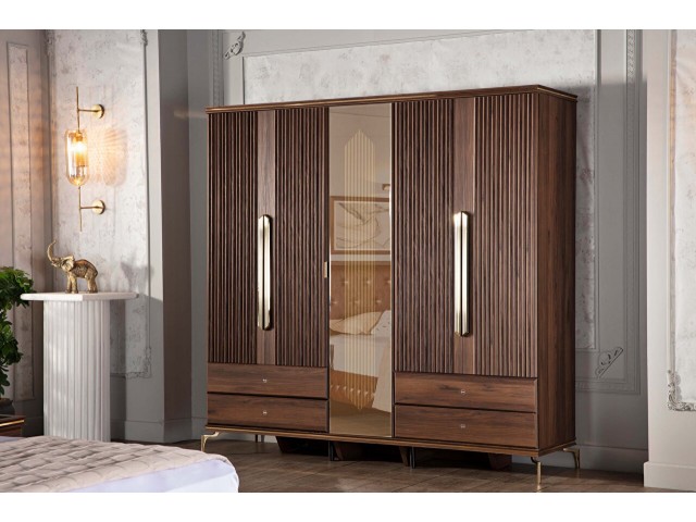 Montego 5 Kapılı Gardırop 5 Kapaklı