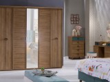 Vienza 5 Kapılı Gardırop 5 Kapaklı